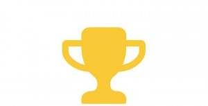 a trophy